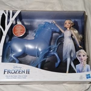 Frozen 2 Elsa and Nokk mythecal water spirit